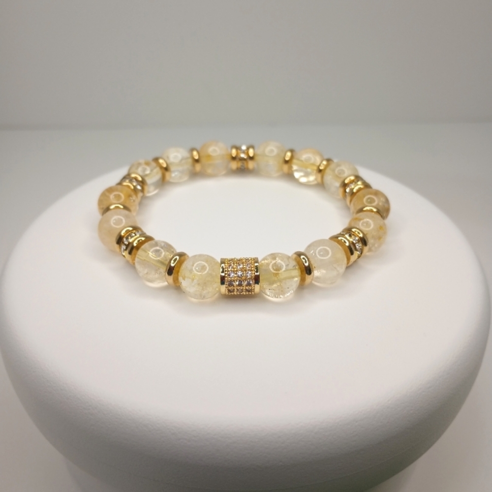 Citrine | Unisex | Healing Crystal Bracelet